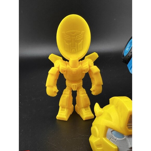 Transformers Lot For Parts Happy Meal toys Robots Hasbro Vtg - Picture 5 of 9